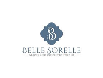 Belle Sorelle Brows and Cosmetic Studio logo design by ndaru