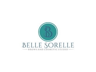 Belle Sorelle Brows and Cosmetic Studio logo design by ndaru