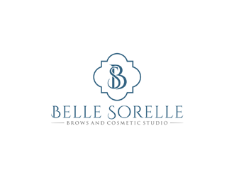 Belle Sorelle Brows and Cosmetic Studio logo design by ndaru
