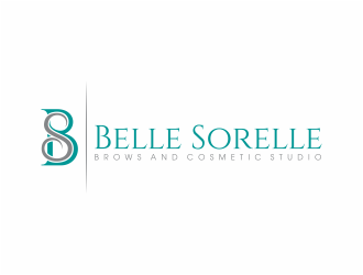 Belle Sorelle Brows and Cosmetic Studio logo design by mutafailan