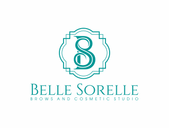 Belle Sorelle Brows and Cosmetic Studio logo design by mutafailan