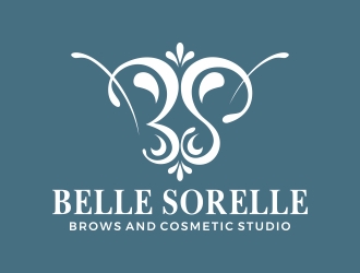 Belle Sorelle Brows and Cosmetic Studio logo design by Mbezz