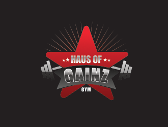 Haus Of Gainz logo design by intellogo