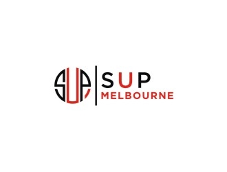 SUP Melbourne  logo design by bricton