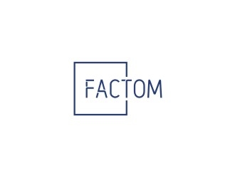 Factom logo design by bricton