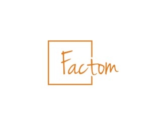 Factom logo design by bricton