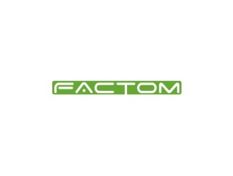 Factom logo design by bricton