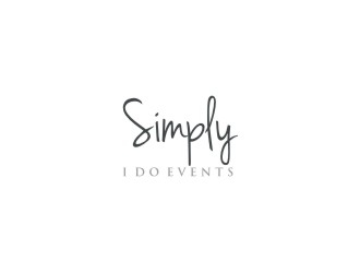 Simply I DO Events logo design by bricton