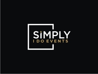 Simply I DO Events logo design by bricton