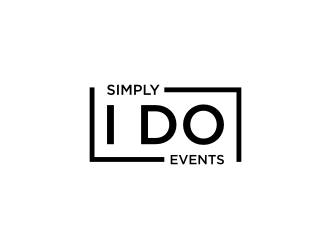 Simply I DO Events logo design by rief