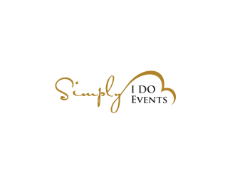 Simply I DO Events logo design by ammad
