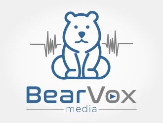 BearVox media logo design by WoAdek