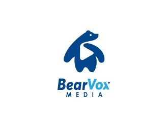 BearVox media logo design by decographix