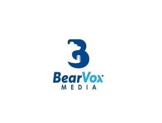 BearVox media logo design by decographix