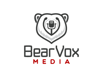 BearVox media logo design by firstmove