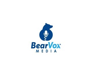 BearVox media logo design by decographix