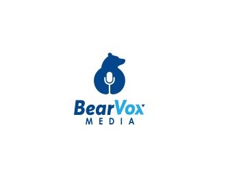 BearVox media logo design by decographix
