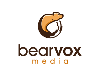 BearVox media logo design by Asani Chie