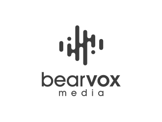 BearVox media logo design by Asani Chie