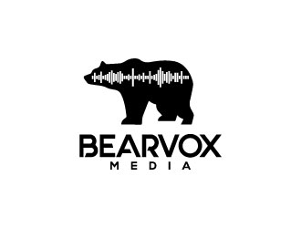 BearVox media logo design by Bunny_designs