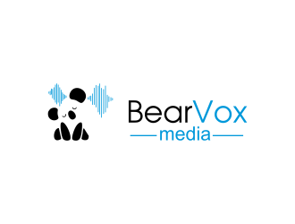 BearVox media logo design by qqdesigns