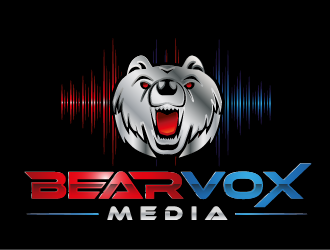 BearVox media logo design by prodesign