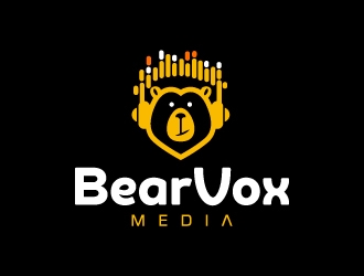BearVox media logo design by dasigns