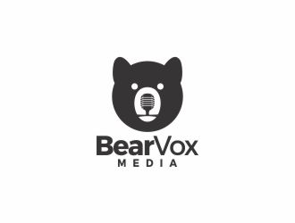 BearVox media logo design by nDmB