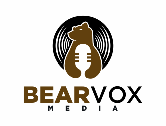 BearVox media logo design by jm77788