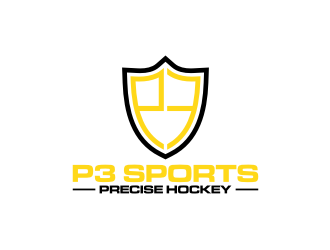 P3 Sports - Precise Hockey logo design by rief