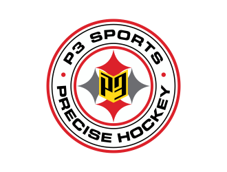 P3 Sports - Precise Hockey logo design by Kruger