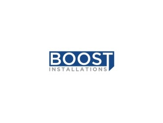 Boost installations  logo design by bricton