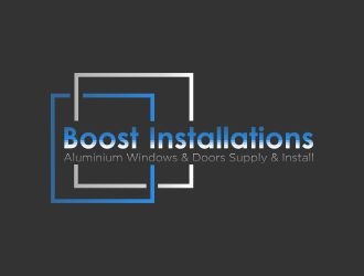 Boost installations  logo design by WoAdek