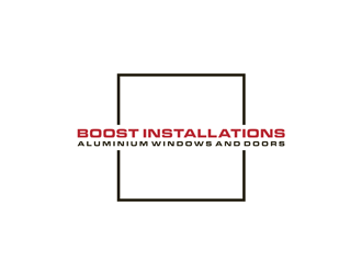 Boost installations  logo design by ndaru