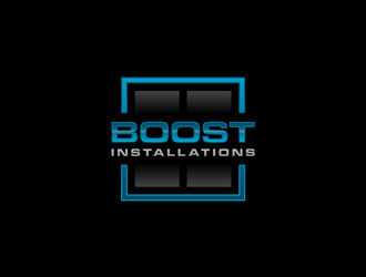 Boost installations  logo design by alby