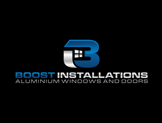 Boost installations  logo design by bomie
