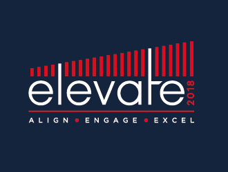 Elevate 2018 logo design by spiritz
