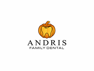 Andris Family Dental logo design by hole