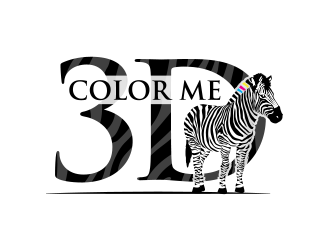 Color Me 3d logo design by BeDesign