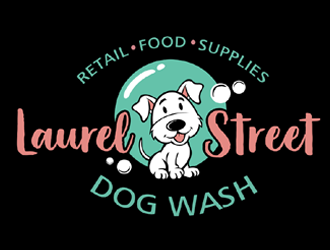 Laurel Street Dog Wash logo design by ingepro