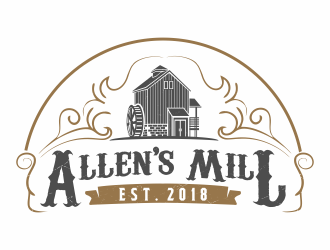 Allens Mill logo design by jm77788