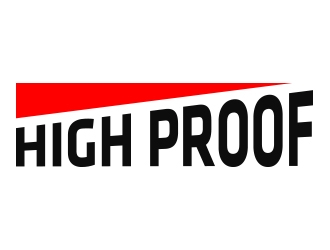 High Proof logo design by aqibahmed