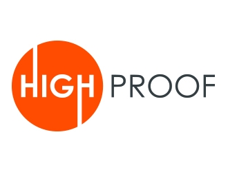 High Proof logo design by aqibahmed