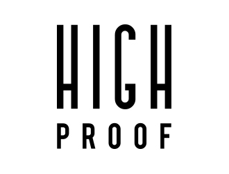 High Proof logo design by aqibahmed