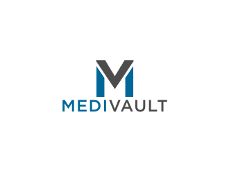 Medivault logo design by logitec