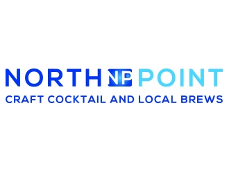 Northpoint (tag line, Craft Cocktail and Local Brews) logo design by aqibahmed
