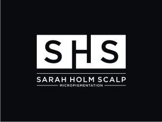 Sarah Holm    Scalp MicroPigmentation logo design by Franky.
