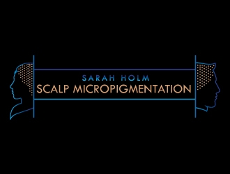 Sarah Holm    Scalp MicroPigmentation logo design by Suvendu