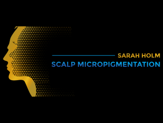 Sarah Holm    Scalp MicroPigmentation logo design by aldesign