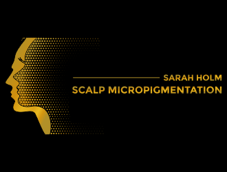 Sarah Holm    Scalp MicroPigmentation logo design by aldesign